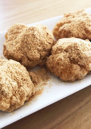 切り餅➕ご飯で簡単一口おはぎ-レシピのメイン写真