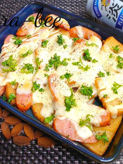 たけのことウインナーの照りマヨチーズ焼き-レシピのメイン写真