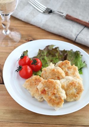 鶏むね肉でヘルシー豆腐ナゲット-レシピのメイン写真
