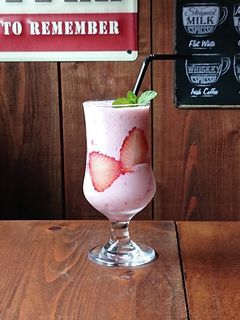 おうちカフェ★いちごジュース-レシピのメイン写真