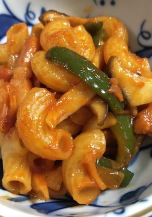 【お弁当用】マカロニでナポリタン-レシピのメイン写真
