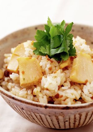 筍と山椒ふりかけの混ぜご飯-レシピのメイン写真