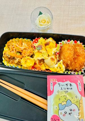 焼き肉のタレ➕マヨで！ちくわと卵の炒め物-レシピのメイン写真