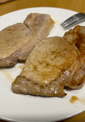 ワイン風味の豚肉ステーキ-レシピのメイン写真