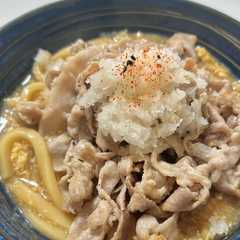 ほぼワンパンあんかけ肉うどん-レシピのメイン写真