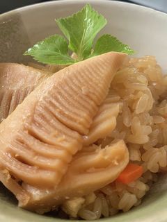 炊飯器で♪カンタン☆タケノコおこわ-レシピのメイン写真