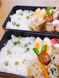 簡単!春は豆ごはん٭❀*-レシピのメイン写真