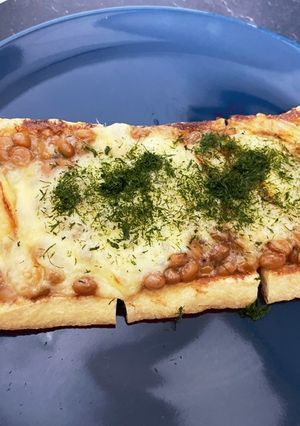 簡単！薄揚げで納豆チーズ焼き-レシピのメイン写真