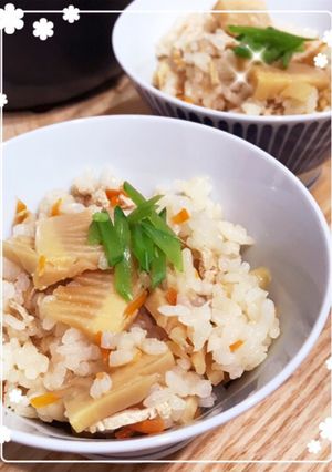 白だしで炊いた、たけのこご飯-レシピのメイン写真