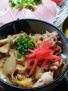 ちゃちゃっと豚丼☆-レシピのメイン写真