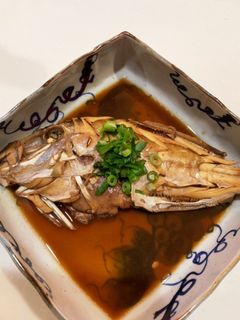ゆかりのイブクロ カワハギの煮付け-レシピのメイン写真