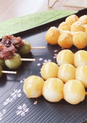 【マミーズ】とうふ白玉のチビみたらし団子-レシピのメイン写真