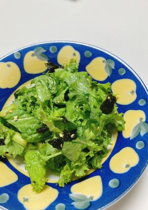 わさび菜のチョレギサラダ-レシピのメイン写真