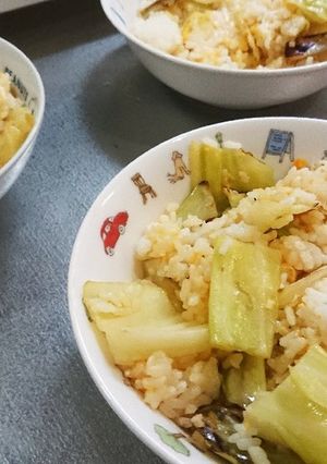 【誰でもできる】おつまみキャベツ炒飯-レシピのメイン写真