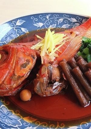 初めての金目鯛の煮付け-レシピのメイン写真