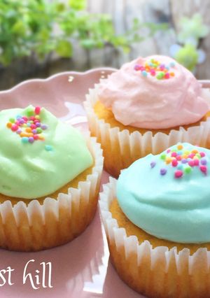 グルテンフリー・米粉のカップケーキ-レシピのメイン写真