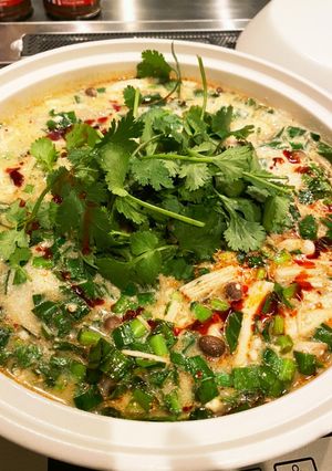 ダイエットに！お豆腐きのこたっぷり豆乳鍋-レシピのメイン写真