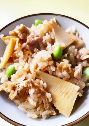 春一番　筍ご飯-レシピのメイン写真