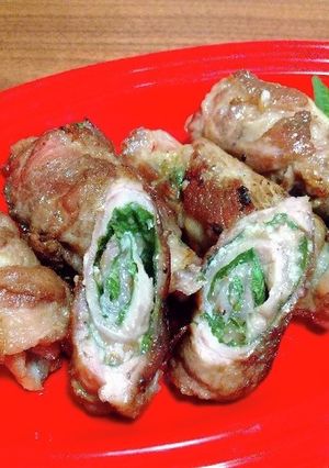 豚肉の梅塩麹シソ巻き-レシピのメイン写真