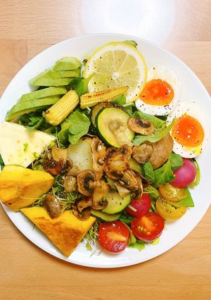 簡単おしゃれ！カフェ風旬野菜グリルサラダ-レシピのメイン写真