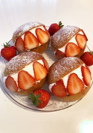 ヨーグルトクリームのマリトッツォ-レシピのメイン写真