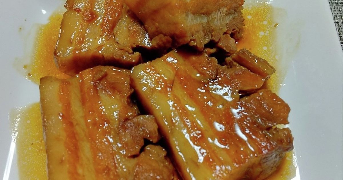 角煮 豚ばら肉の角煮 by おおみやばあば 【クックパッド】 簡単