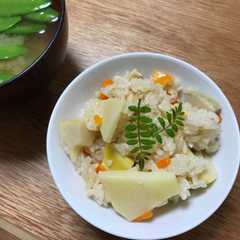 รูปของ 母のレシピ⭐︎簡単炊き込み筍ごはん