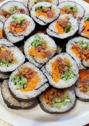 焼肉のタレで簡単キンパ-レシピのメイン写真
