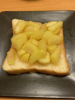 お手軽!アップルシナモントースト-レシピのメイン写真