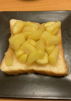 お手軽！アップルシナモントースト-レシピのメイン写真