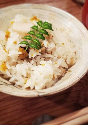 雪若丸といちご煮缶の炊き込みごはん-レシピのメイン写真