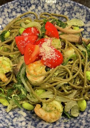 塩レモンバジルソースパスタ-レシピのメイン写真