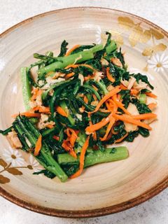 春菊の中華炒め-レシピのメイン写真