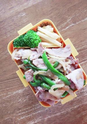 豚肉の生姜焼モリモリ弁当♪-レシピのメイン写真