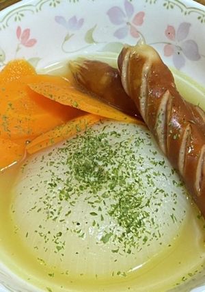 フライパンで新玉ねぎのコンソメ煮-レシピのメイン写真
