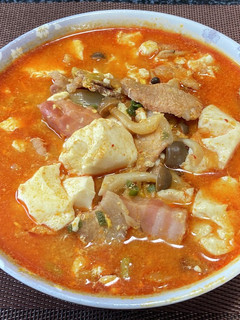 野菜たっぷりチゲ豆腐!(^^)!-レシピのメイン写真