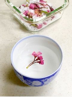 ★桜の花の塩漬け&桜塩の作り方-レシピのメイン写真