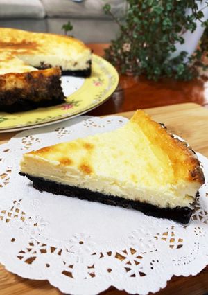しっとりなめらか♡オレオチーズケーキ-レシピのメイン写真