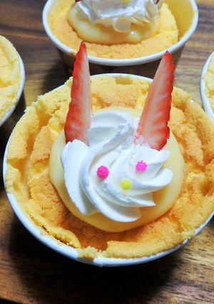 米粉ふわふわカップケーキ(シフォン)-レシピのメイン写真