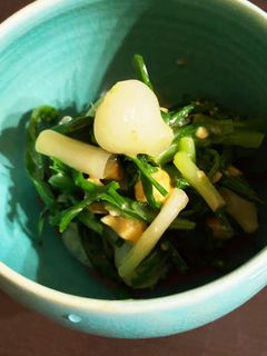 ノビルのナッツ味噌和え-レシピのメイン写真
