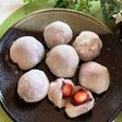 イチゴ大福 白玉粉バージョン