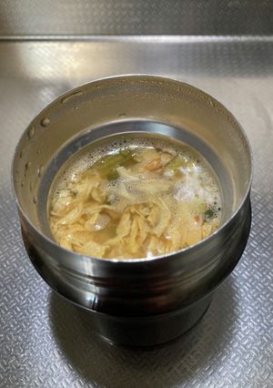 調理時間3分！スープジャーで低糖質弁当-レシピのメイン写真
