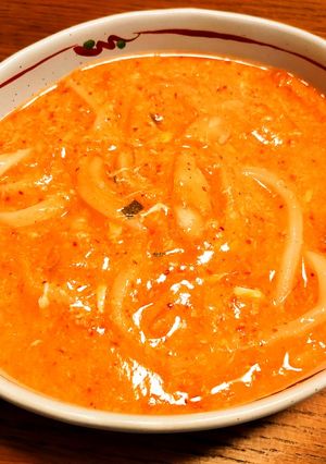 お昼にパパッと！キムチ酸辣湯うどん-レシピのメイン写真