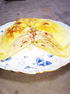 簡単!HMでできる本格ミルクレープ-レシピのメイン写真
