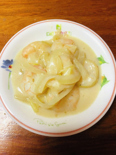 えびと玉ねぎの豆乳クリーム煮-レシピのメイン写真