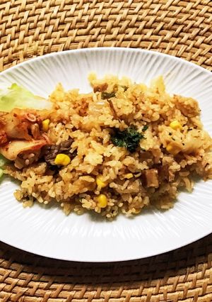 超簡豚角煮ピラフ-レシピのメイン写真