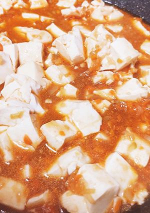 給食の麻婆豆腐 横浜 肉なし可 離乳食も-レシピのメイン写真