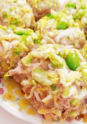超簡単♡春キャベツの春焼売-レシピのメイン写真