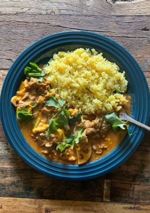 豚肉と蓮根のセサミカレー-レシピのメイン写真