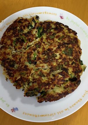 あまった餃子あんでハンバーグ？-レシピのメイン写真
